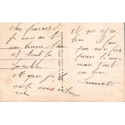 CPA calendrier 1918 soldat français porte-bonheur