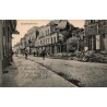 CPA Feldpost allemande montrant une rue et des maisons détruites dans le nord de la France en 1917