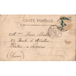 CPA Toul gare extérieure Lorraine illustrée 1903
