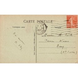 Carte postale ancienne Angers – Intérieur cathédrale, chaire et tapisseries CPA
