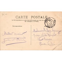 CPA Calais gare maritime paquebots Invicta et Dover