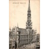 CPA Bruxelles Hôtel de Ville et beffroi gothique sur la Grand-Place