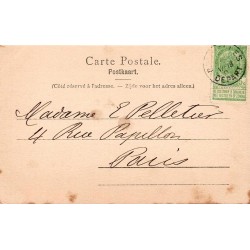 CPA Bruxelles Bourse Animée Belle Époque