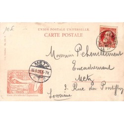 CPA Liège Exposition universelle 1905 Fragnée