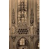 CPSM de Liège montrant un détail du chœur de l’église Saint-Jacques