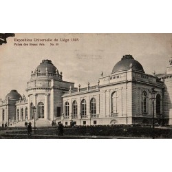 CPA Liège montrant le Palais des Beaux-Arts de l’Exposition universelle de 1905
