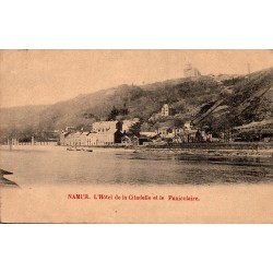 CPA Namur hôtel de la Citadelle et ancien funiculaire