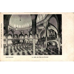 CPA Ostende intérieur de la salle des fêtes du Kursaal