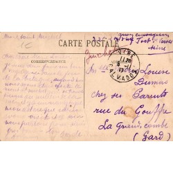 Carte postale ancienne Mont-Saint-Michel – Remparts et Abbaye CPA