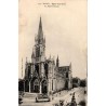 CPA Nancy église Saint-Épvre avec tramways et correspondance manuscrite datée de 1919