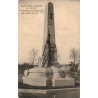 CPA Longwy monument des héros de 1870 avec oblitération Feldpost allemande