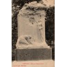 CPA Lunéville monument Charles Guérin, stèle sculptée dans un parc en 1911