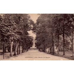 CPA Lunéville allée d’Hercule aux Bosquets, carte circulée en 1914