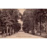 CPA Lunéville allée d’Hercule aux Bosquets, carte circulée en 1914