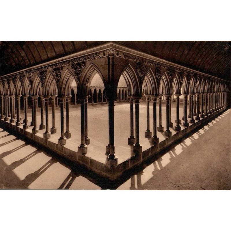 80 - LE MONT SAINT MICHEL - Le Cloître -- LL