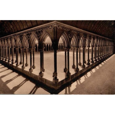 80 - LE MONT SAINT MICHEL - Le Cloître -- LL