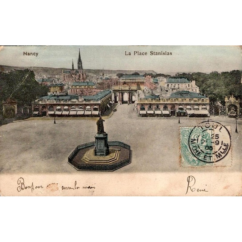 CPA Nancy Place Stanislas Meurthe-et-Moselle