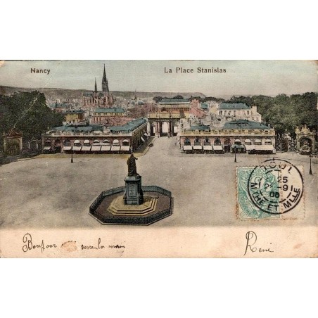 CPA Nancy Place Stanislas Meurthe-et-Moselle