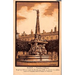 CPA Nancy Fontaine d’Alliance illustrée par C. Kleppen, carte postale ancienne écrite