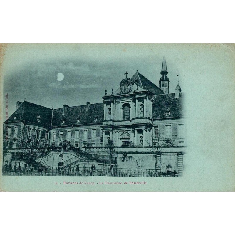 CPA Bosserville Chartreuse près de Nancy, ancienne vue colorisée non circulée