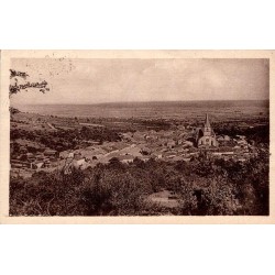 CPSM Blénod-lès-Toul vue générale du village en Meurthe-et-Moselle, carte circulée