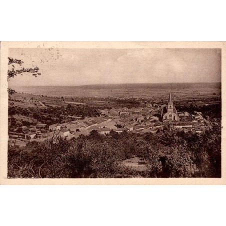 CPSM Blénod-lès-Toul vue générale du village en Meurthe-et-Moselle, carte circulée