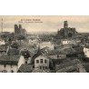 CPA Toul vue générale avec cathédrale Saint-Étienne et église Saint-Gengoult