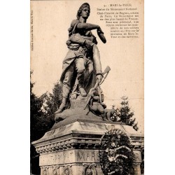 CPA Mars-la-Tour statue du Monument National de 1870 par C. Bogino