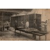 CPA atelier des Établissements Georges Aimé avec four électrique automatique de pâtisserie industrielle