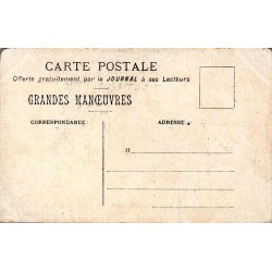 CPA Dirigeable République Grandes Manœuvres France