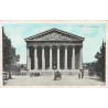 CPA Paris église de la Madeleine avec attelages vers 1905