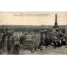 CPA panorama de Paris depuis l’Arc de Triomphe vers la tour Eiffel