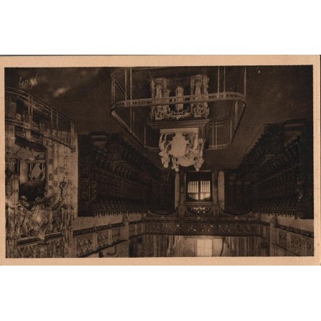 Carte postale ancienne – Chœur et mausolée de Philibert le Beau, église de Brou