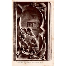 CPSM Paris Sainte-Chapelle porte chapelle haute construction de l’Arche sculpture gothique
