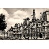 CPSM Paris Hôtel de Ville vue générale carte écrite en 1962 sans affranchissement