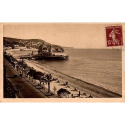 CPSM Nice Promenade des Anglais et Palais de la Jetée Côte d’Azur