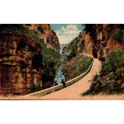 CPA Gorges du Loup nouvelle route et rivière Alpes-Maritimes