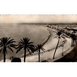 CPSM Nice quai des États-Unis vue sur la baie des Anges