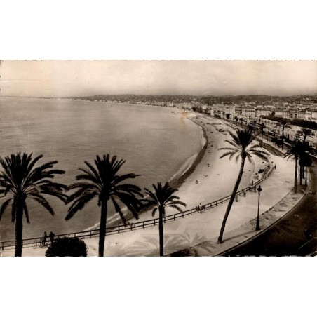 CPSM Nice quai des États-Unis vue sur la baie des Anges
