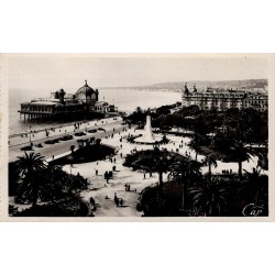 CPSM Nice Palais de la Jetée et jardins Albert-Ier