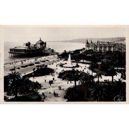 CPSM Nice Palais de la Jetée et jardins Albert-Ier