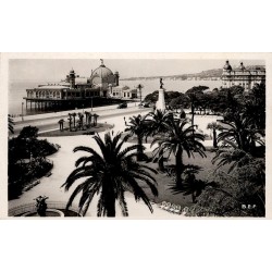 CPSM Nice jardin Albert-Ier et Palais de la Jetée