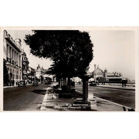 CPSM Nice Palais de la Méditerranée et Jetée-Promenade