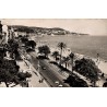 CPSM Nice promenade des Anglais vers le mont Boron