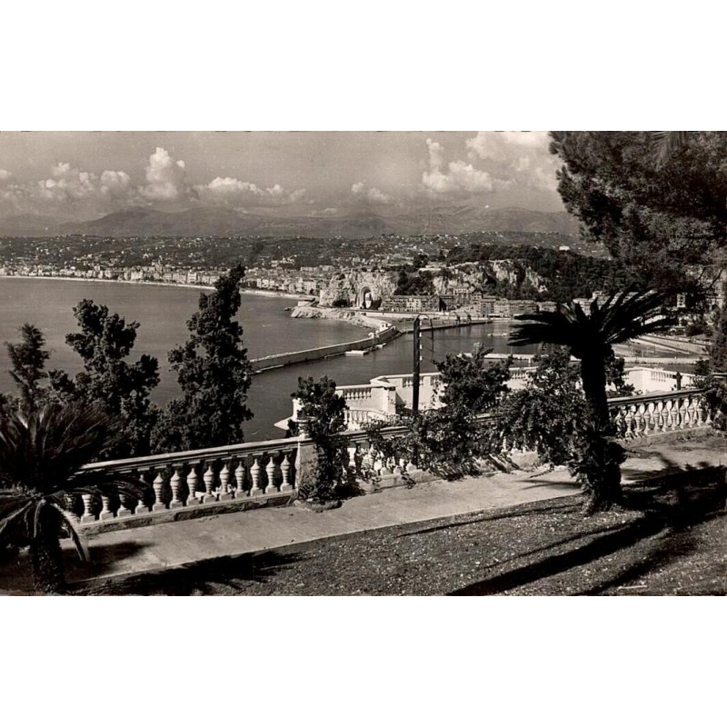 CPSM Menton pont Saint-Louis frontière franco-italienne Alpes-Maritimes