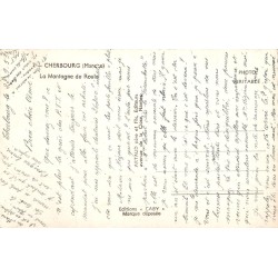 Carte postale ancienne Cherbourg – Bassin du Commerce CPA