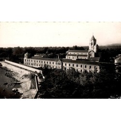 CPSM île Saint-Honorat, abbaye Notre-Dame de Lérins près de Cannes, Alpes-Maritimes