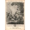 CPA François Boucher Le Berger récompensé, gravure de R. Gaillard, scène pastorale XVIIIe siècle