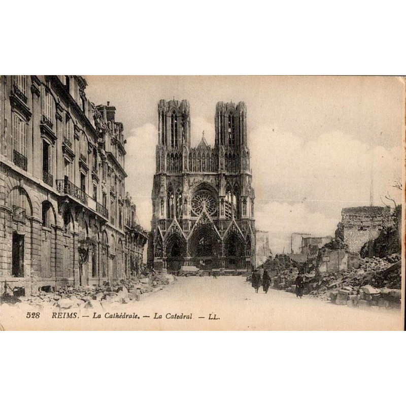 528 - REIMS - La Cathédrale - La Catedral -- LL