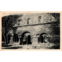 CPA Gand Belgique ruines de l Abbaye Saint-Bavon cloitre et arcades en pierre Carnine Lefrancq